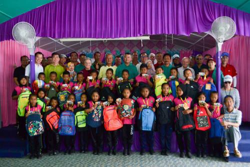Dialog Group's senior management team helped revamp SK Sungai Dua in Bentong, Pahang