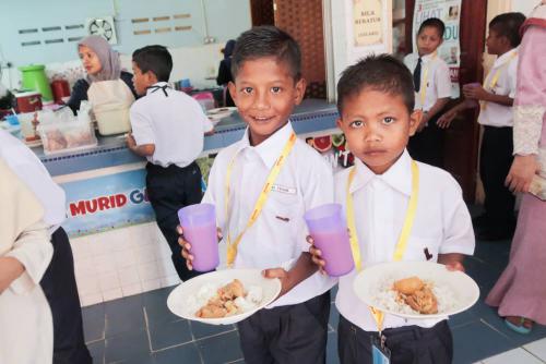 MyKasih 'Love My School' programme launch for the Bateq Orang Asli students